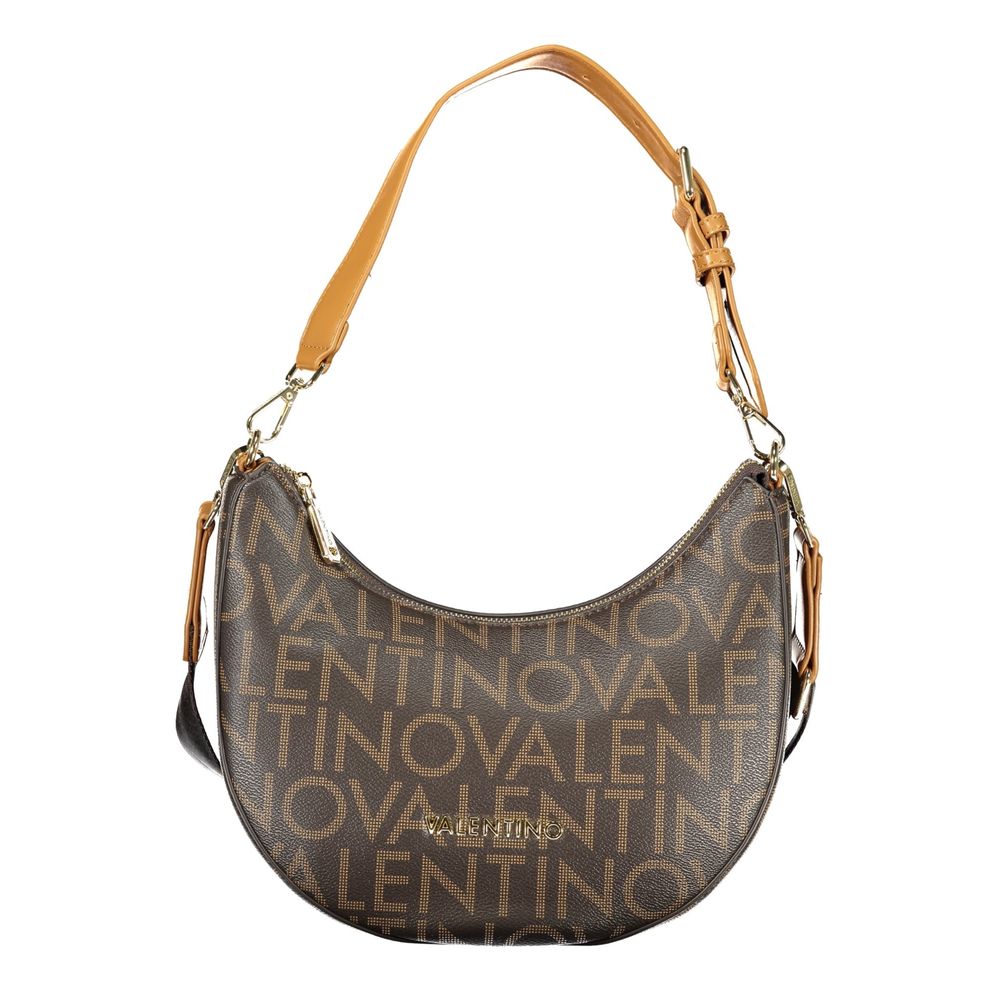 Mario Valentino Brown Polyethylene Handbag