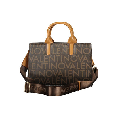 Mario Valentino Brown Polyethylene Handbag