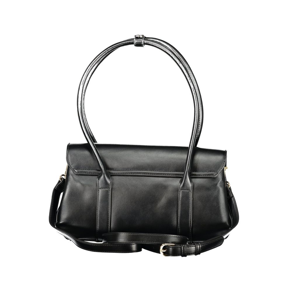 Mario Valentino Black Polyethylene Handbag