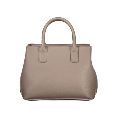 Mario Valentino Brown Polyethylene Handbag