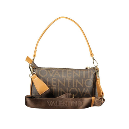 Mario Valentino Brown Polyethylene Handbag