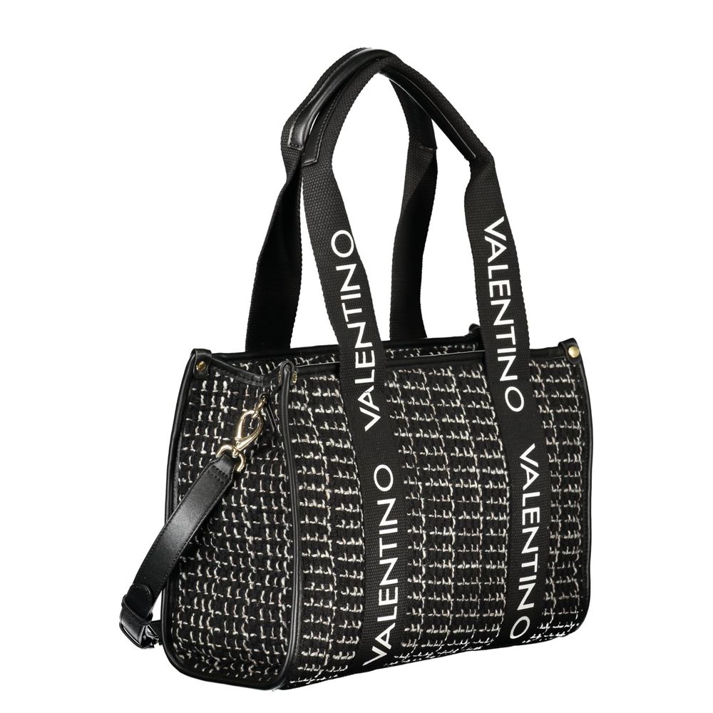 Mario Valentino Black Polyester Handbag