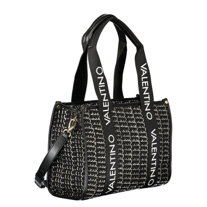 Mario Valentino Black Polyester Handbag
