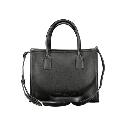 Mario Valentino Black Polyethylene Handbag
