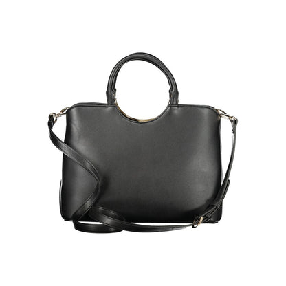 Mario Valentino Black Polyethylene Handbag