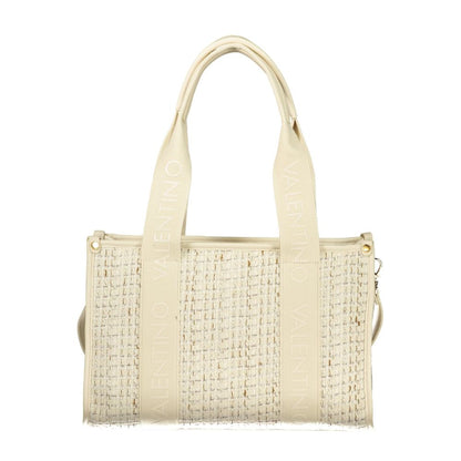 Mario Valentino White Polyester Handbag