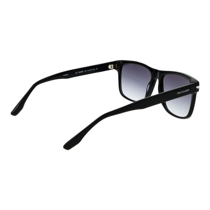 Trussardi Black Acetate Sunglasses