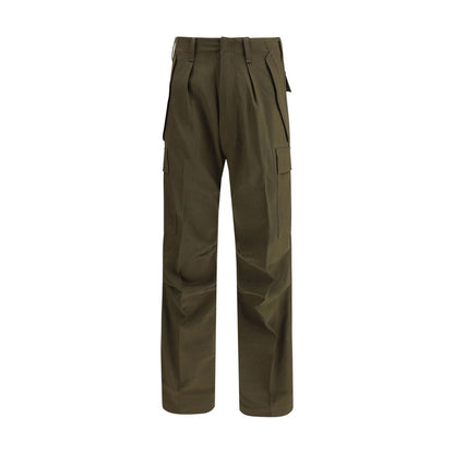 Tom Ford Green Cashmere Cargo Pants