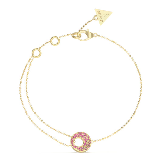 Guess Ladies Bracelet JUBB05227JWYGPKS