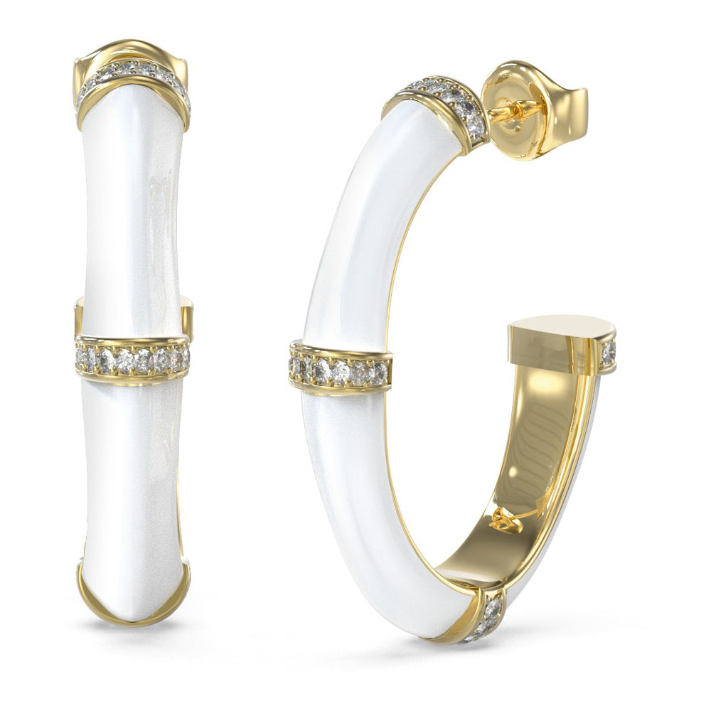 Guess Ladies Earrings JUBE05156JWYGWHTU