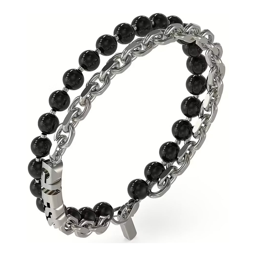 Guess Mens Bracelet JUMB04051JWSTBKXS