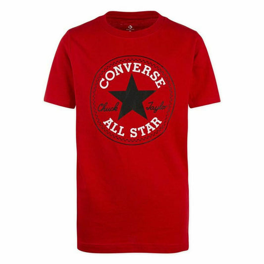 Child's Short Sleeve T-Shirt Converse Red 16 Years