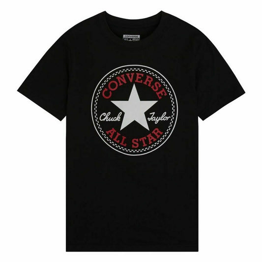 Short Sleeve T-Shirt Converse Black 11-12 years