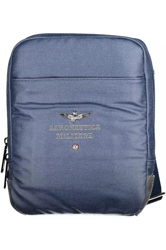 Blue Contrast Detail Shoulder Bag
