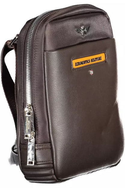 Vintage Brown Shoulder Bag with Refined Details
