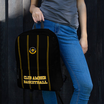 Club Amber Basketball Kilkenny Backpack - Designed by Moon Behind The Hill Available to Buy at a Discounted Price on Moon Behind The Hill Online Designer Discount Store