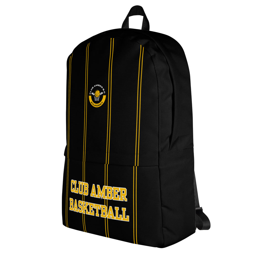 Club Amber Basketball Kilkenny Backpack - Designed by Moon Behind The Hill Available to Buy at a Discounted Price on Moon Behind The Hill Online Designer Discount Store