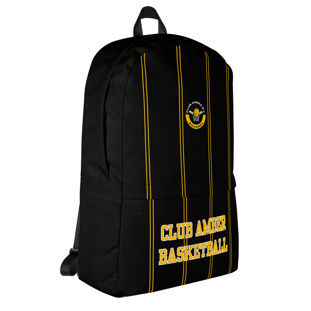 Club Amber Basketball Kilkenny Backpack - Designed by Moon Behind The Hill Available to Buy at a Discounted Price on Moon Behind The Hill Online Designer Discount Store