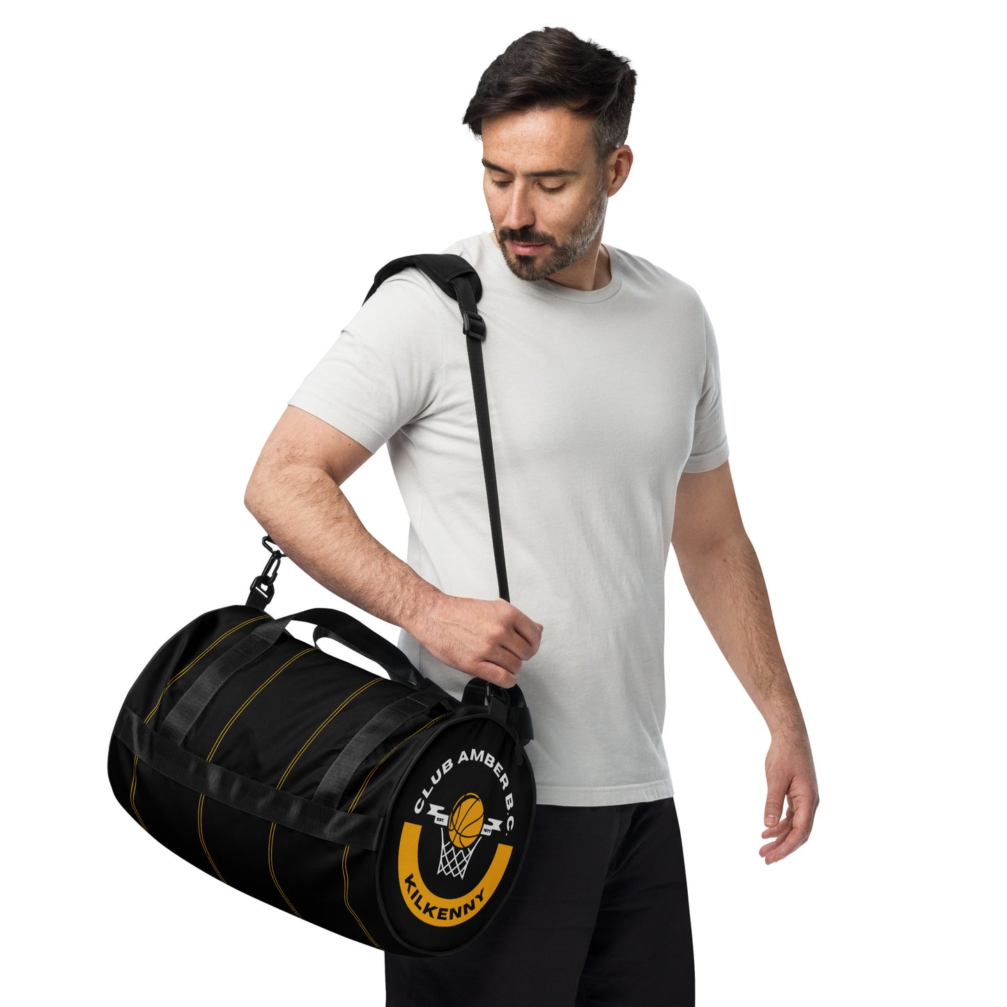Club Amber Kilkenny Gym Bag - Designed by Moon Behind The Hill Available to Buy at a Discounted Price on Moon Behind The Hill Online Designer Discount Store