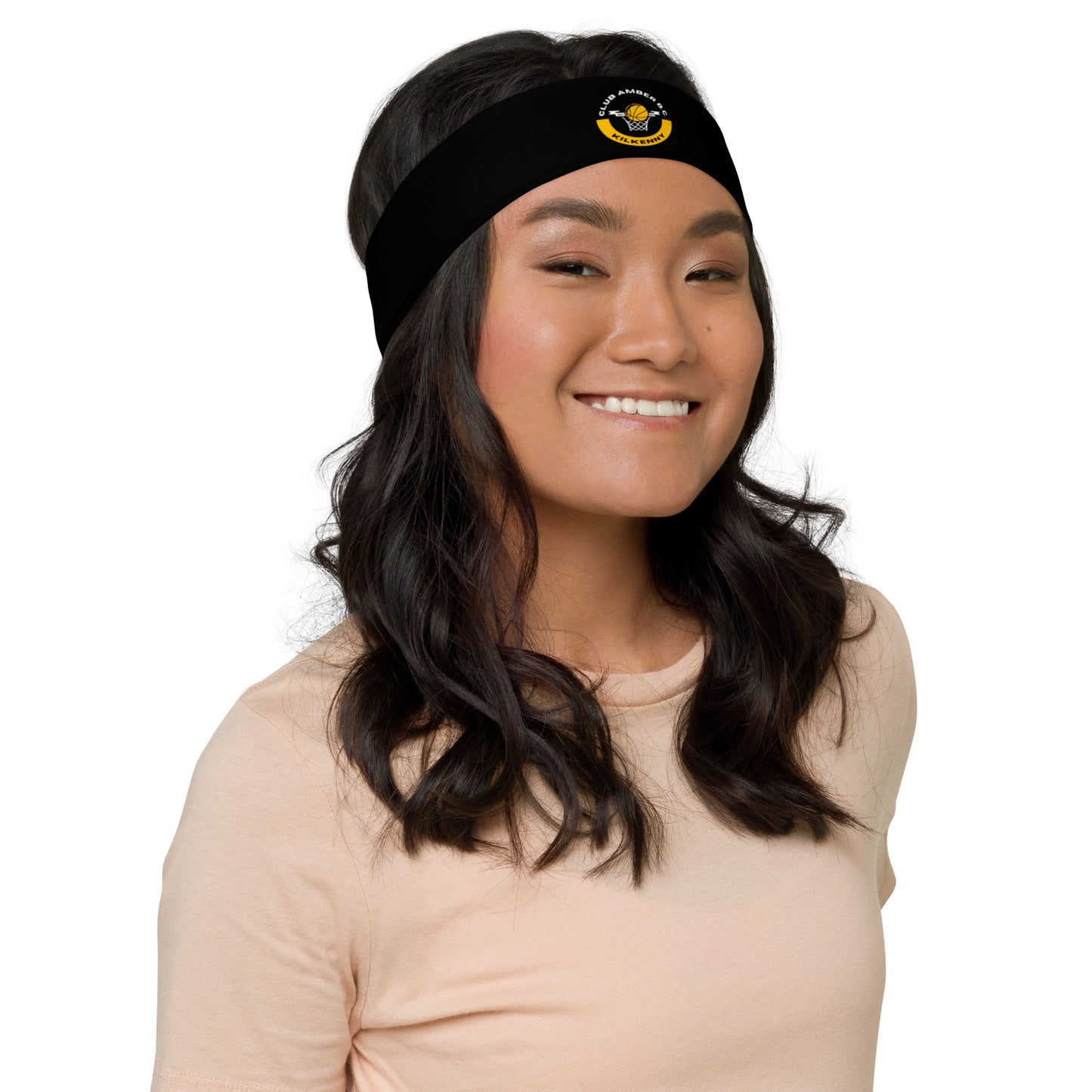 Club Amber Basketball Kilkenny Headband - Designed by Moon Behind The Hill Available to Buy at a Discounted Price on Moon Behind The Hill Online Designer Discount Store