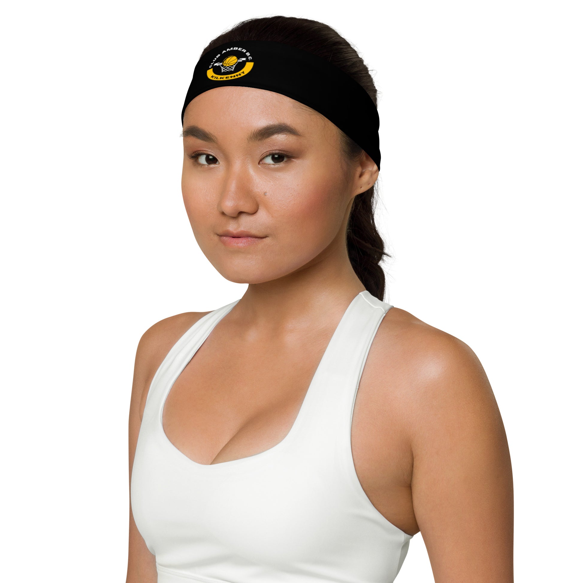 Club Amber Basketball Kilkenny Headband - Designed by Moon Behind The Hill Available to Buy at a Discounted Price on Moon Behind The Hill Online Designer Discount Store