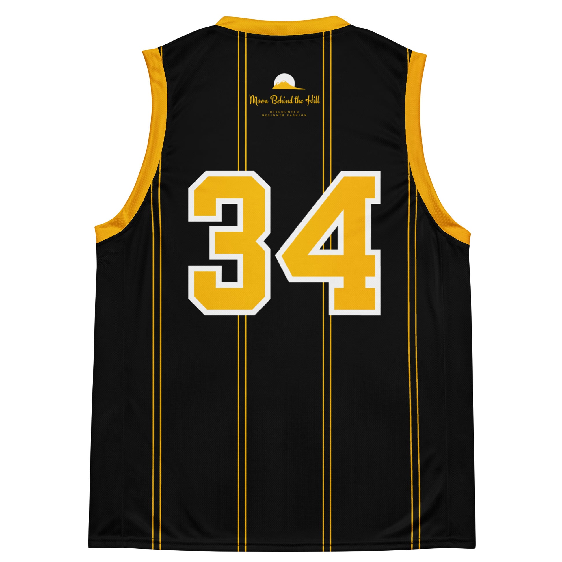 Club Amber #34 Unisex Basketball Jersey 2023 - Designed by Moon Behind The Hill Available to Buy at a Discounted Price on Moon Behind The Hill Online Designer Discount Store