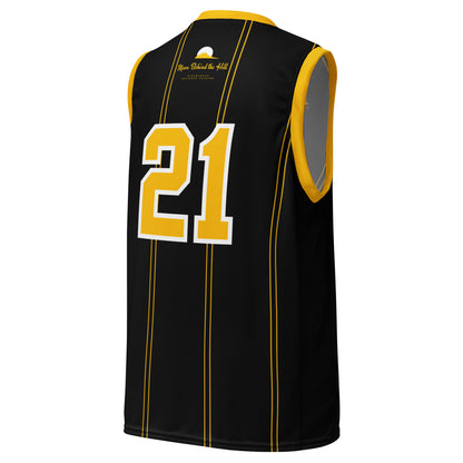 Club Amber #21 Unisex Basketball Jersey 2023 - Designed by Moon Behind The Hill Available to Buy at a Discounted Price on Moon Behind The Hill Online Designer Discount Store