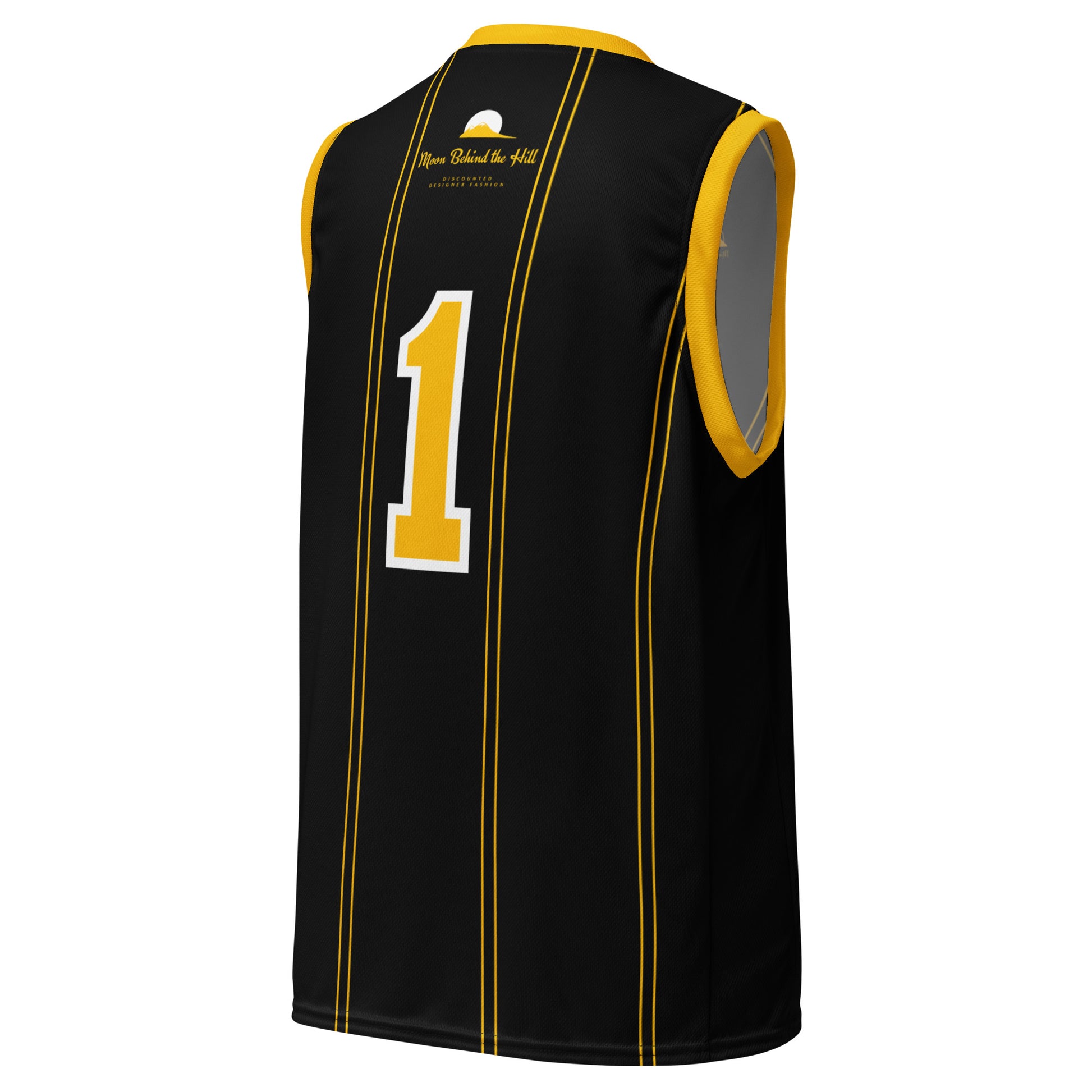 Club Amber #1 Unisex Basketball Jersey 2023 - Designed by Moon Behind The Hill Available to Buy at a Discounted Price on Moon Behind The Hill Online Designer Discount Store
