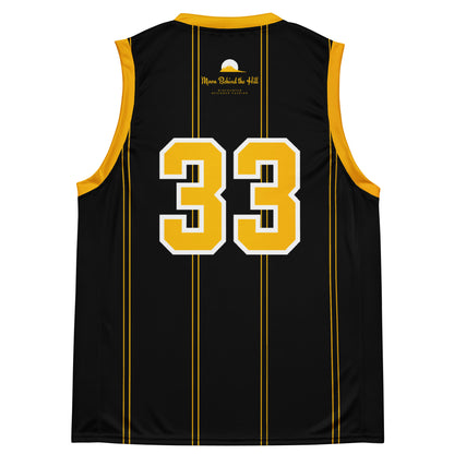 Club Amber #33 Unisex Basketball Jersey 2023 - Designed by Moon Behind The Hill Available to Buy at a Discounted Price on Moon Behind The Hill Online Designer Discount Store