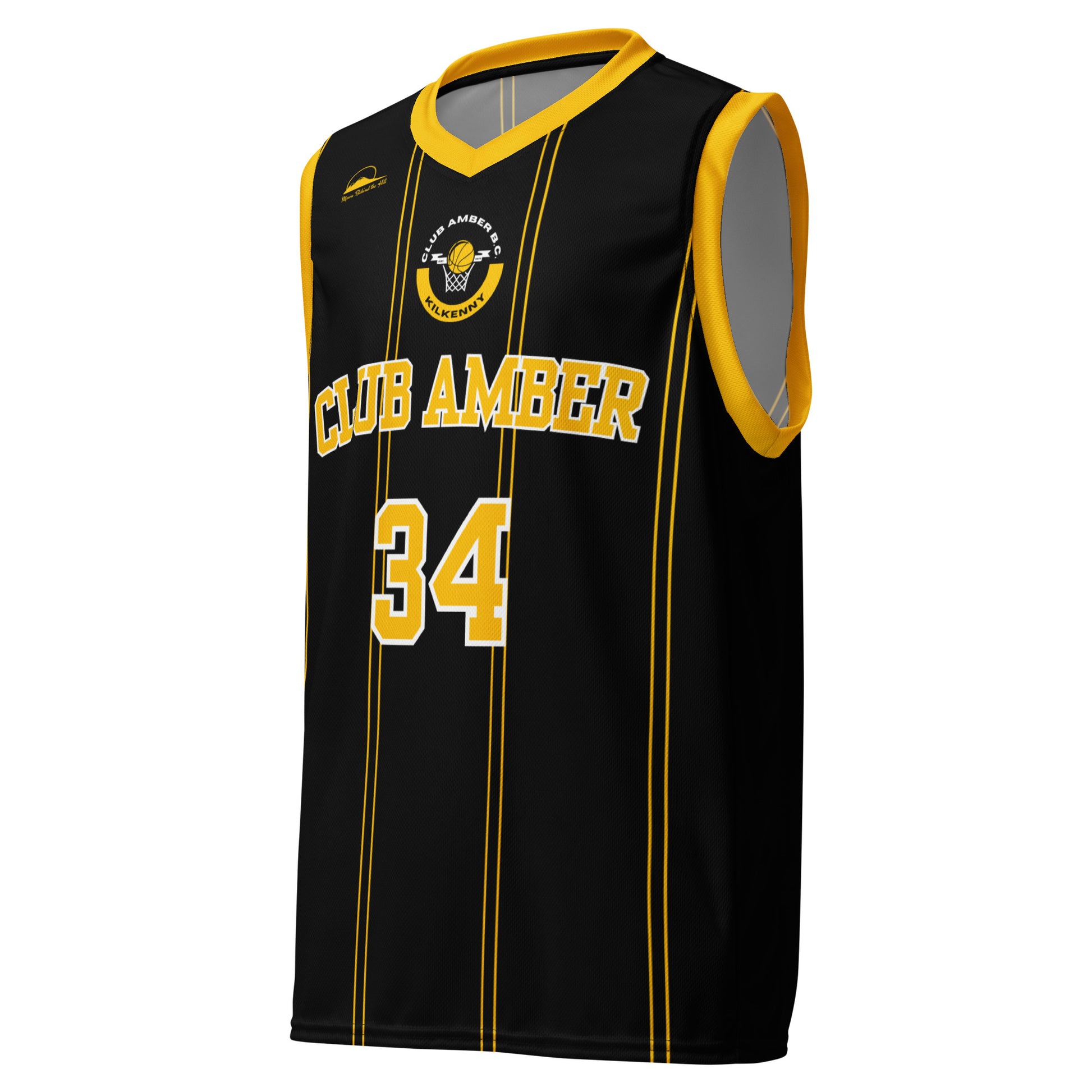 Club Amber #34 Unisex Basketball Jersey 2023 – Moon Behind The Hill