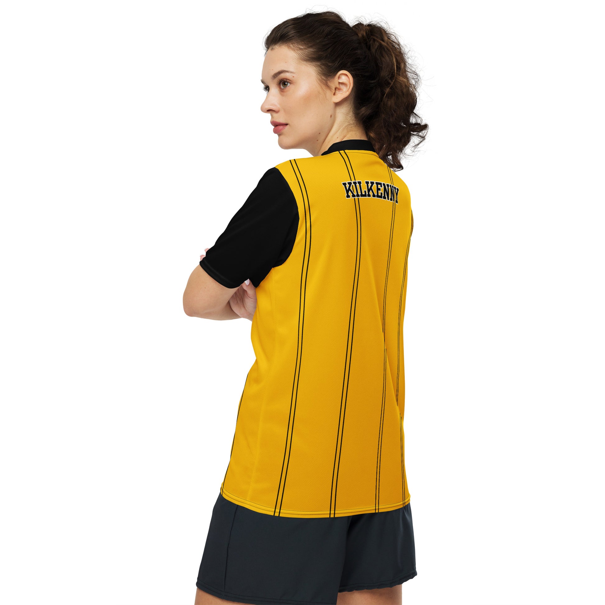 Club Amber Kilkenny Basketball Shooting Top - Designed by Moon Behind The Hill Available to Buy at a Discounted Price on Moon Behind The Hill Online Designer Discount Store