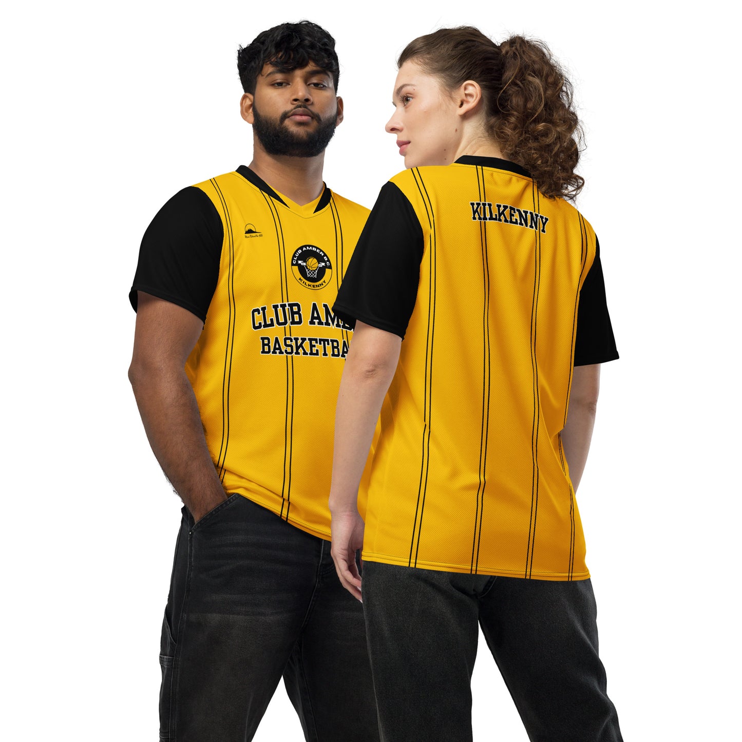 Club Amber Kilkenny Basketball Shooting Top - Designed by Moon Behind The Hill Available to Buy at a Discounted Price on Moon Behind The Hill Online Designer Discount Store
