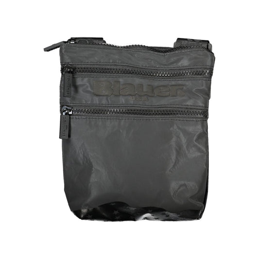 Sleek Urban Shoulder Bag with Contrast Details