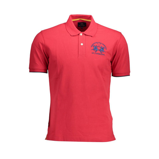 Elegant Pink Polo: Casual Luxury for Men