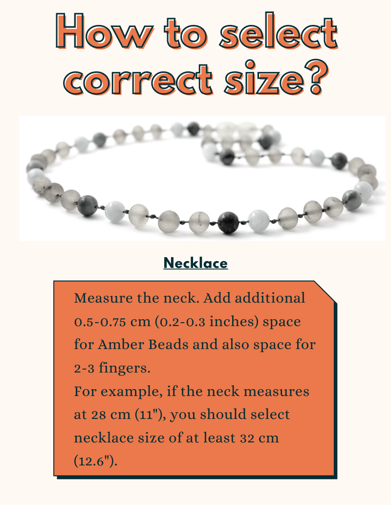 Amber and Amazonite Gemstone Necklaces-5