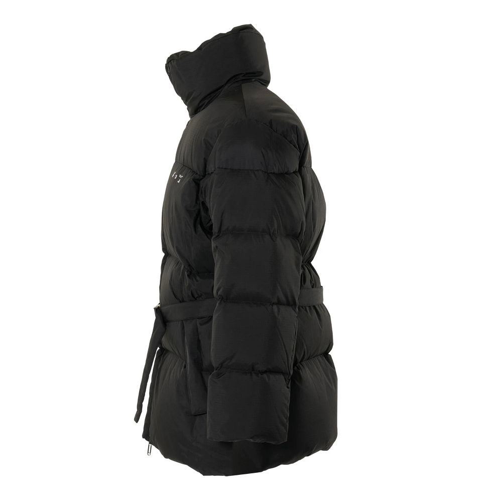 Sleek Black Down-Filled Jacket