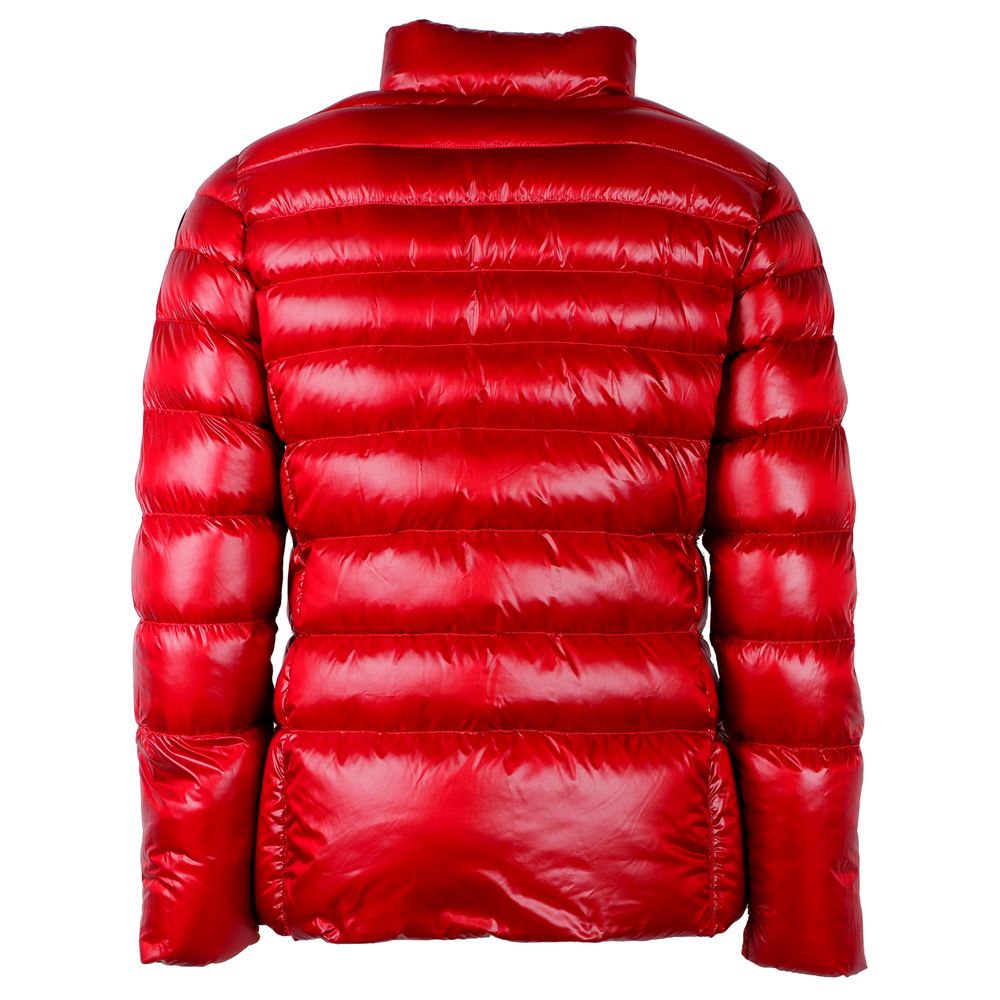Centogrammi Women's Red Nylon Down Padded Jacket