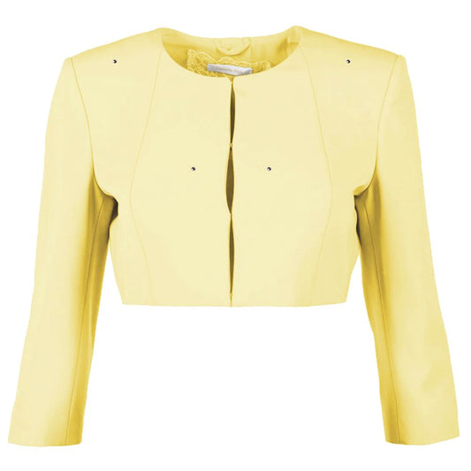 Yellow Polyester Suits & Blazer