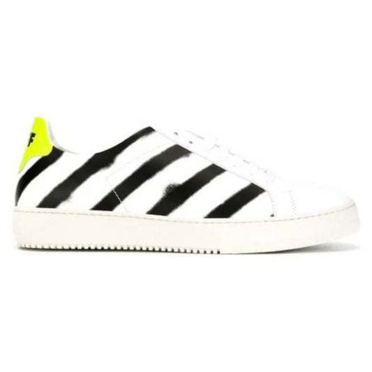 Off-White Women's White Leather Sneakers