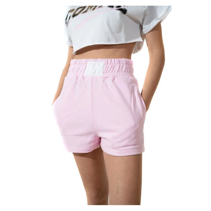 Comme Des Fuckdown Women's Pink Cotton Short