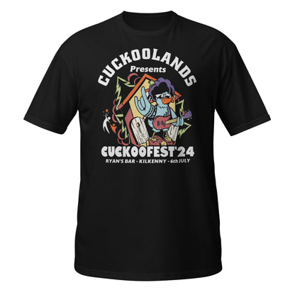 Cuckoofest '24 Dark Short-Sleeve Unisex T-Shirt