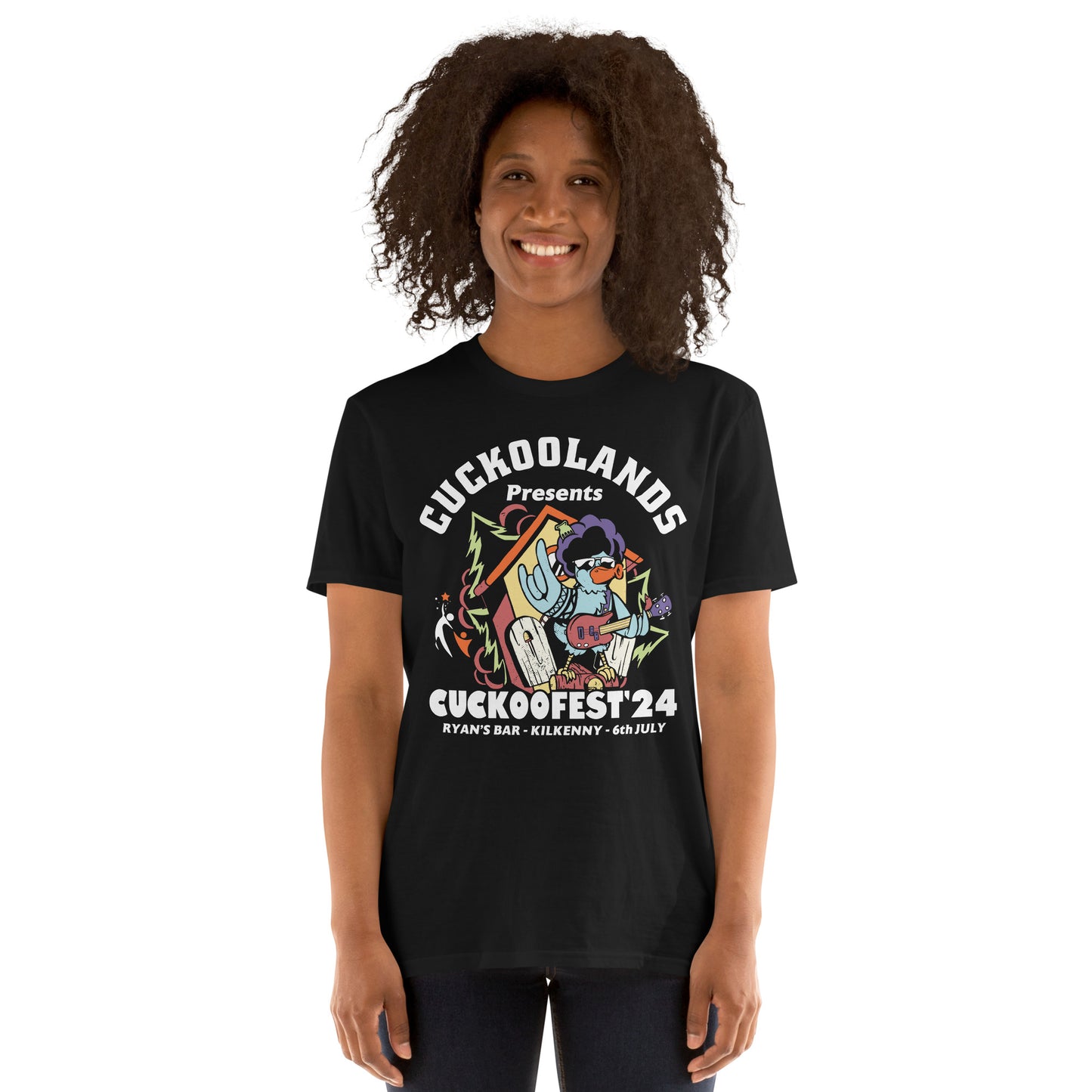 Cuckoofest '24 Dark Short-Sleeve Unisex T-Shirt