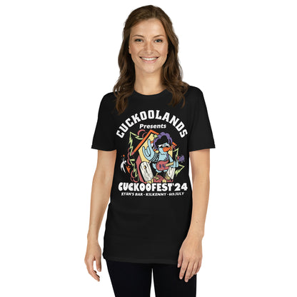 Cuckoofest '24 Dark Short-Sleeve Unisex T-Shirt