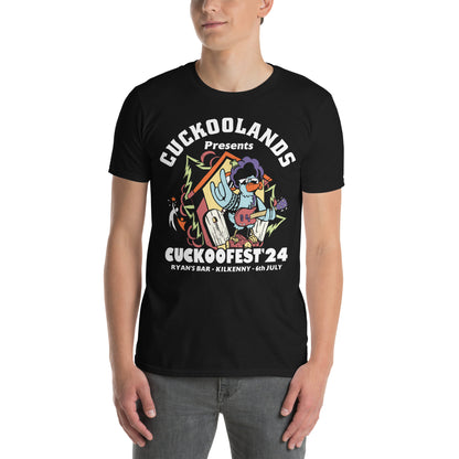 Cuckoofest '24 Dark Short-Sleeve Unisex T-Shirt