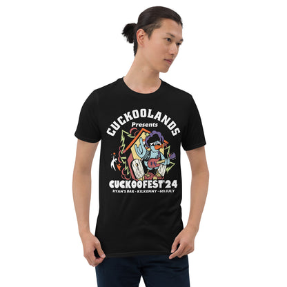 Cuckoofest '24 Dark Short-Sleeve Unisex T-Shirt