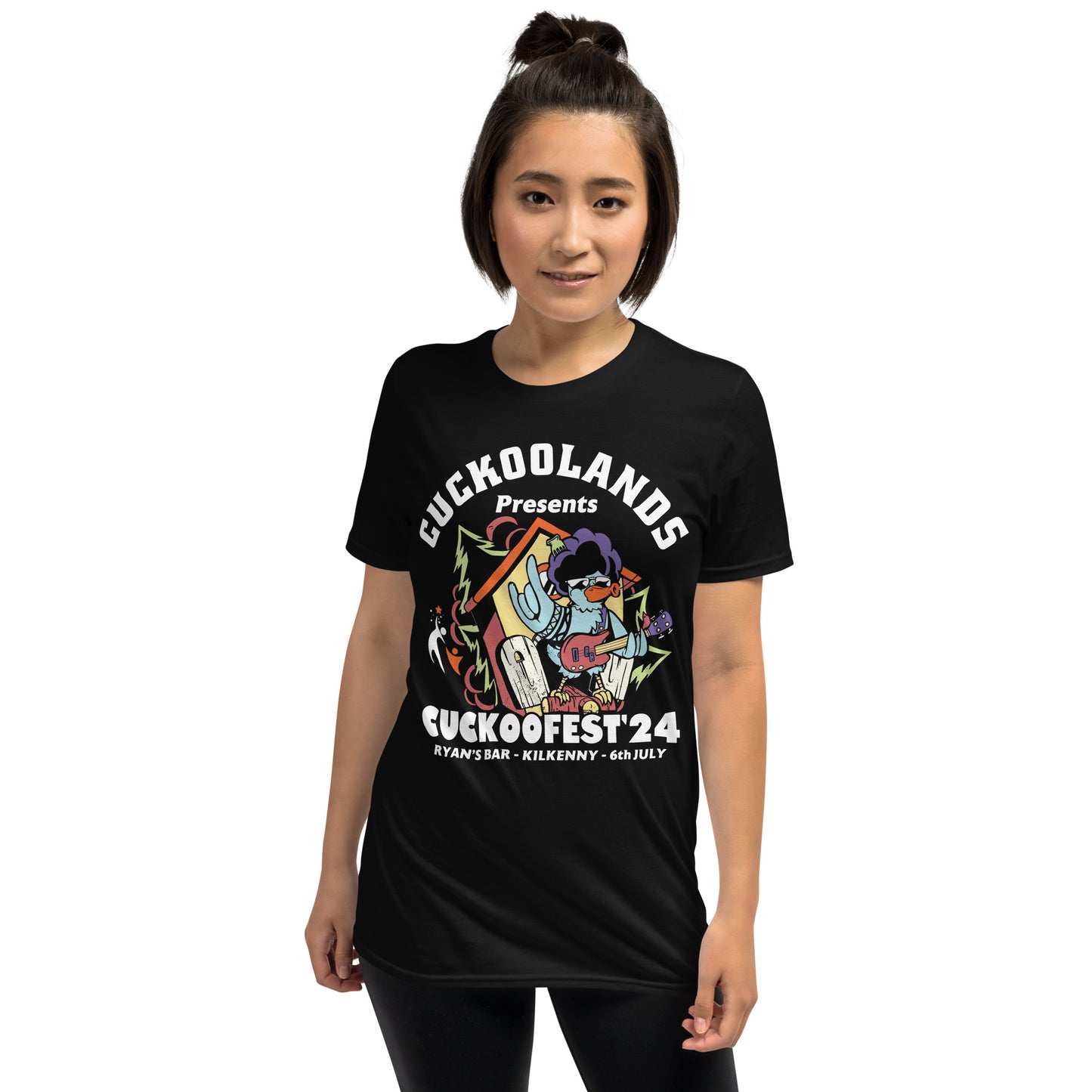 Cuckoofest '24 Dark Short-Sleeve Unisex T-Shirt