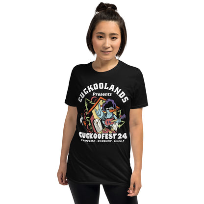 Cuckoofest '24 Dark Short-Sleeve Unisex T-Shirt