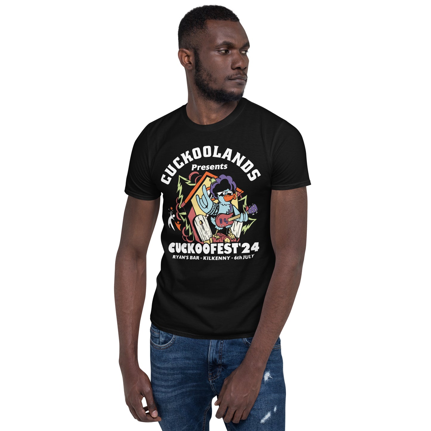 Cuckoofest '24 Dark Short-Sleeve Unisex T-Shirt