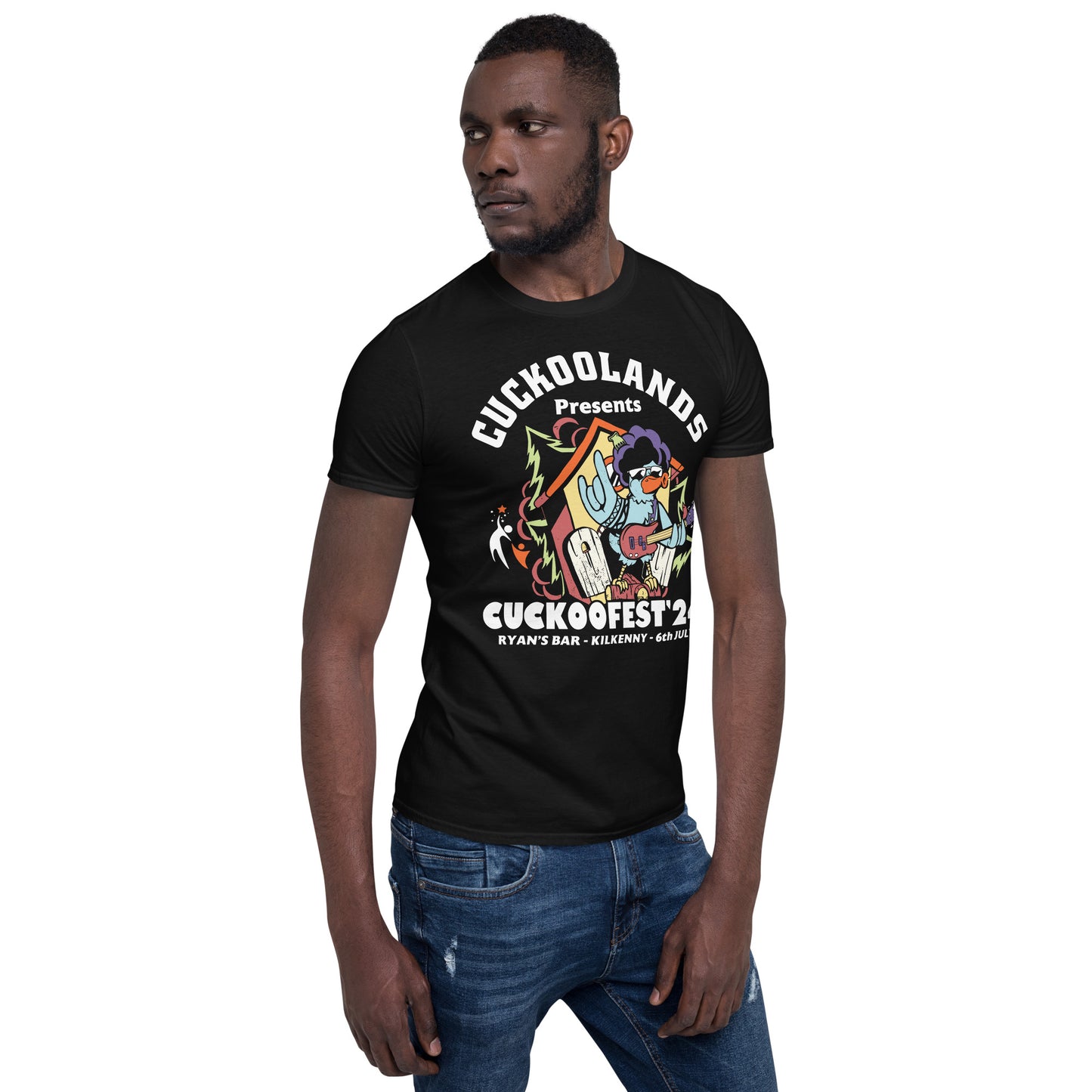 Cuckoofest '24 Dark Short-Sleeve Unisex T-Shirt