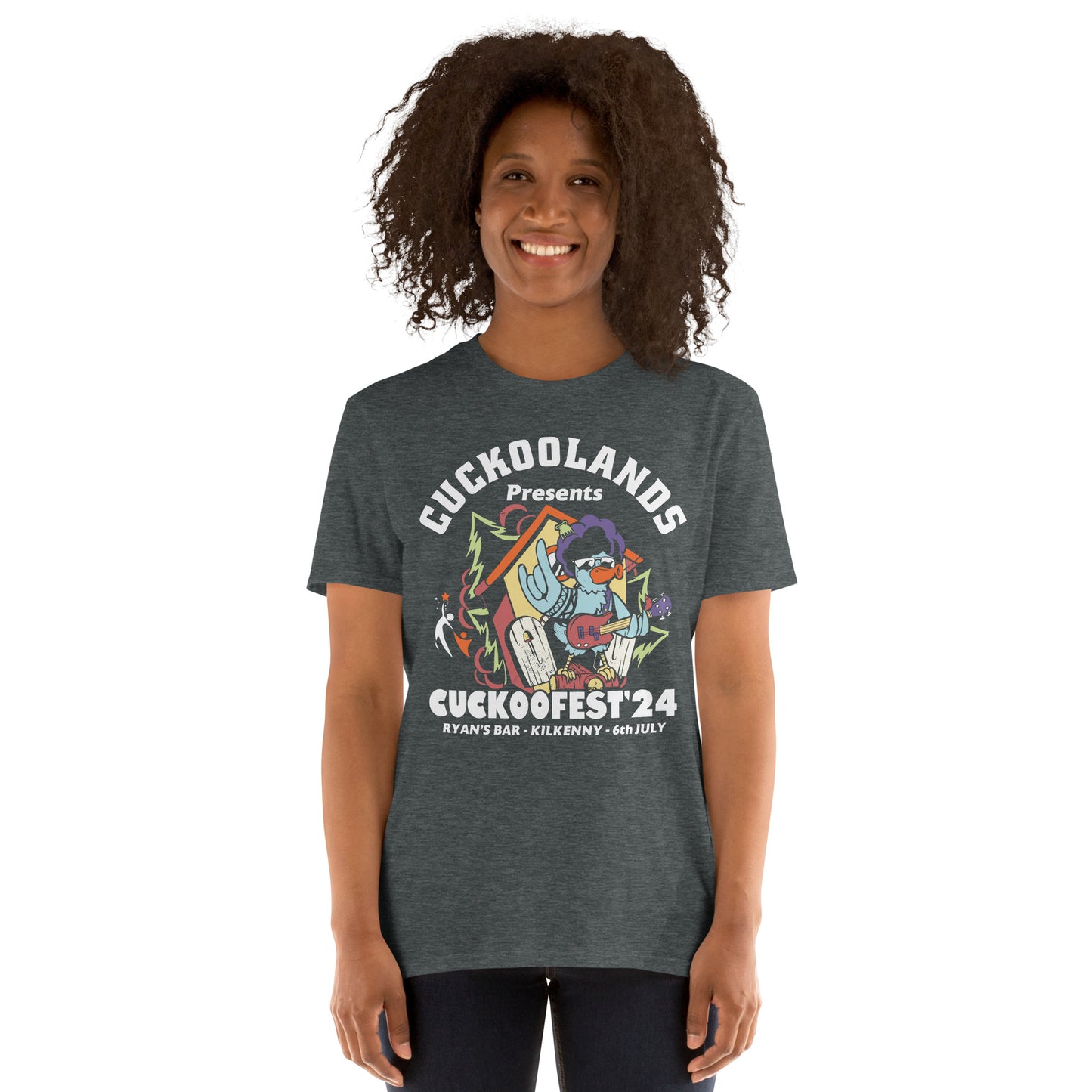 Cuckoofest '24 Dark Short-Sleeve Unisex T-Shirt